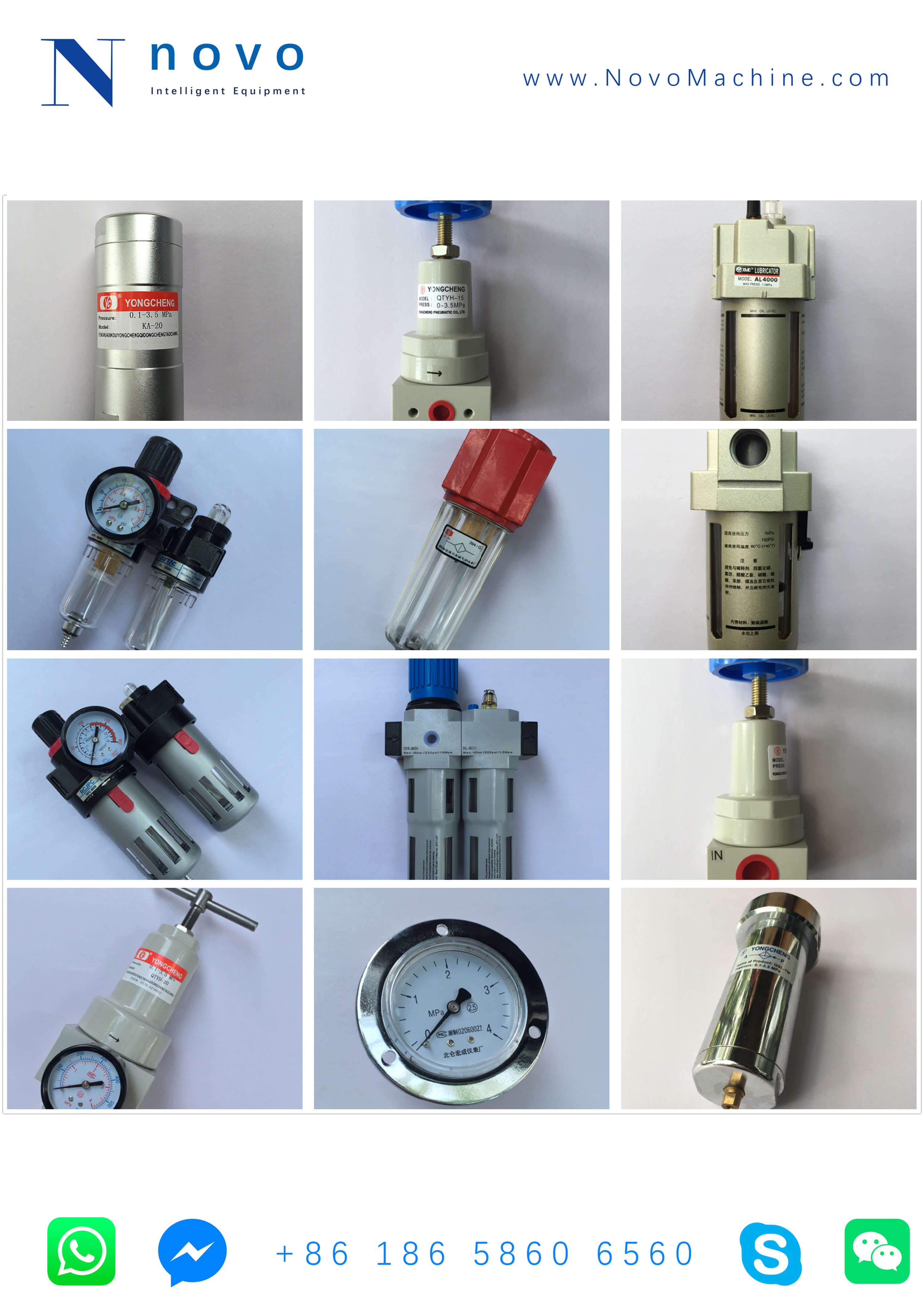 gas-filter-spare-parts-treatment-PET-bottle-blowing-molding-machine